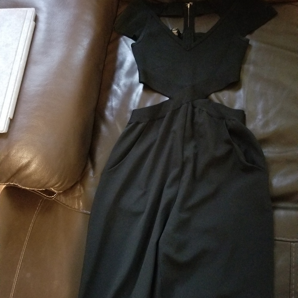One piece pants suit